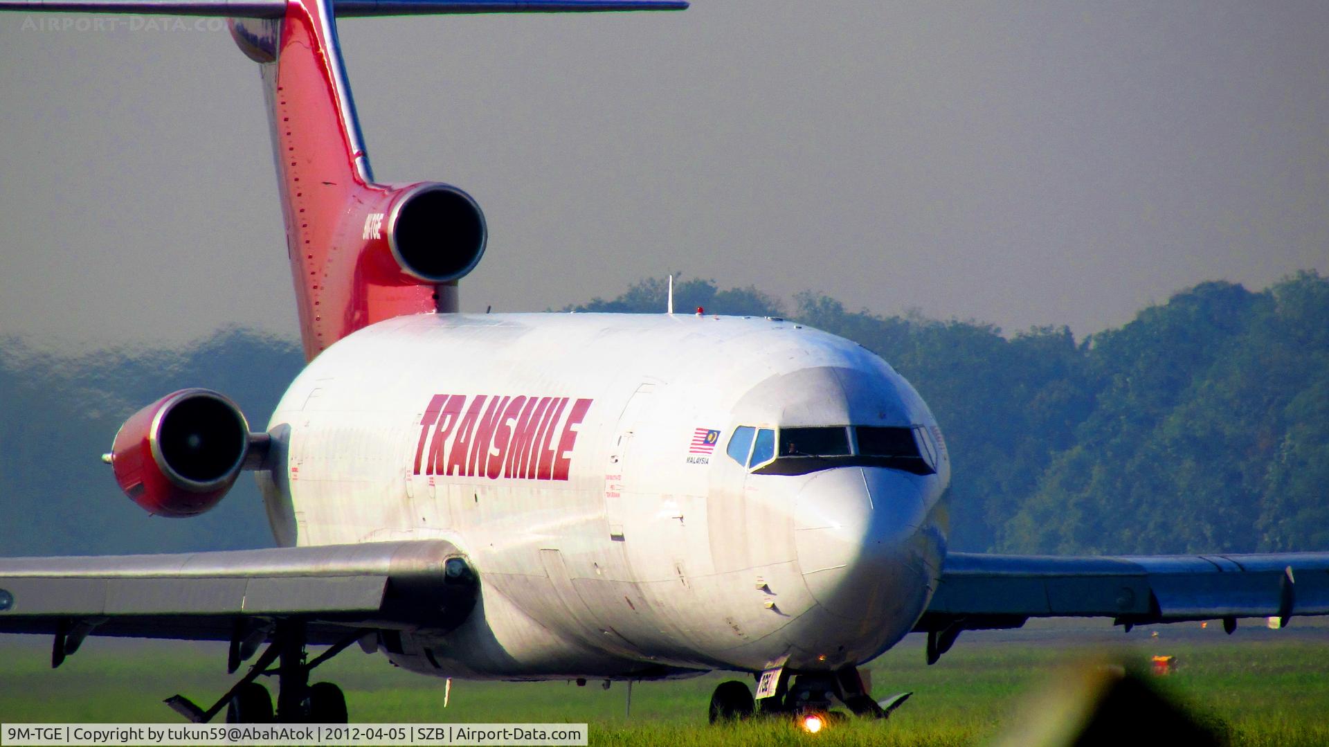 9M-TGE, 1979 Boeing 727-247F C/N 21697, Transmile Air Services