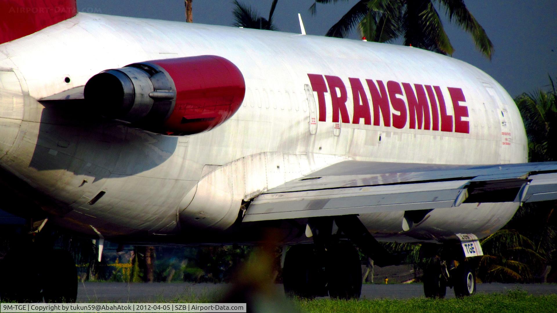 9M-TGE, 1979 Boeing 727-247F C/N 21697, Transmile Air Services