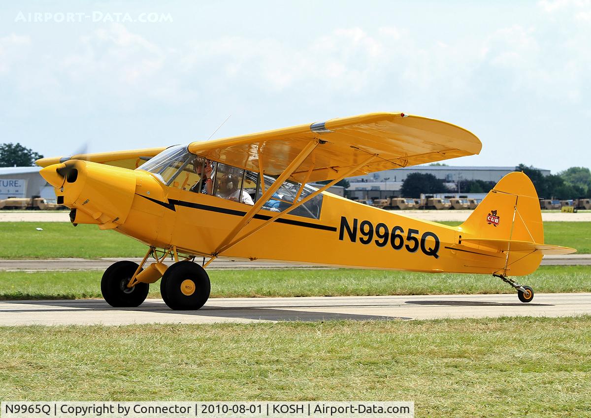 N9965Q, 1955 Piper L-21B Super Cub (PA-18-135) C/N 18-3957, EAA Airventure 2010.