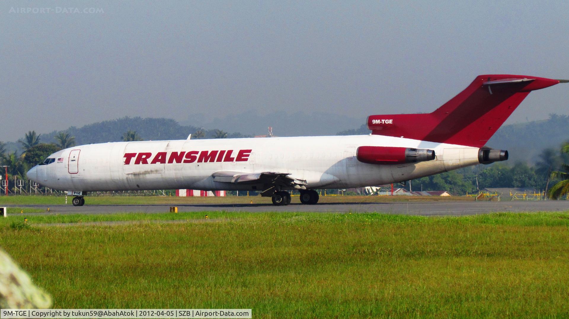 9M-TGE, 1979 Boeing 727-247F C/N 21697, Transmile Air Services