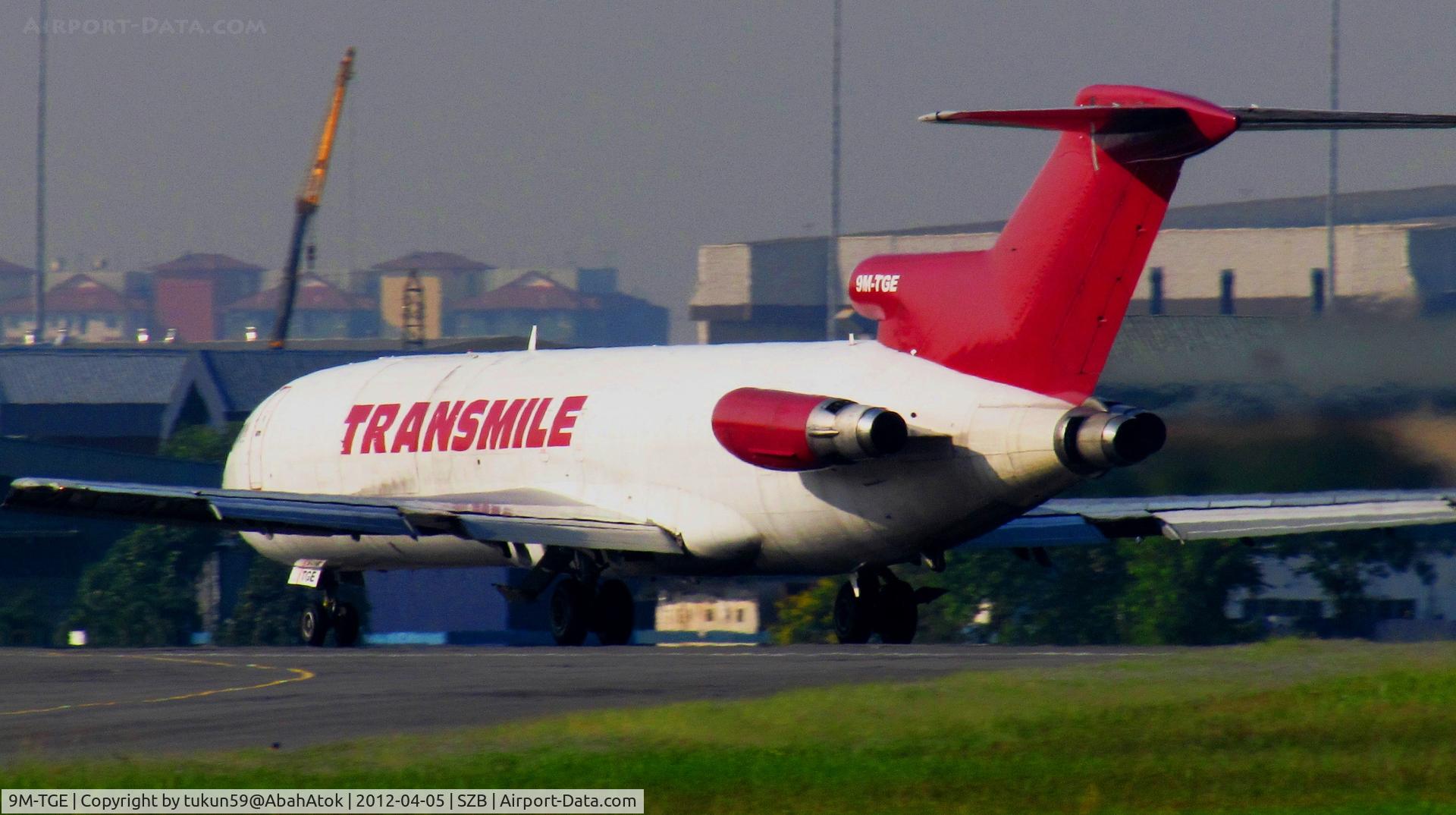 9M-TGE, 1979 Boeing 727-247F C/N 21697, Transmile Air Services