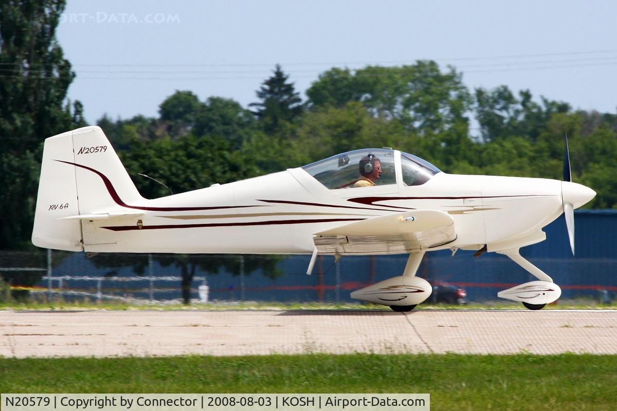 N20579, 2003 Vans RV-6A C/N 23326, EAA Airventure 2008.