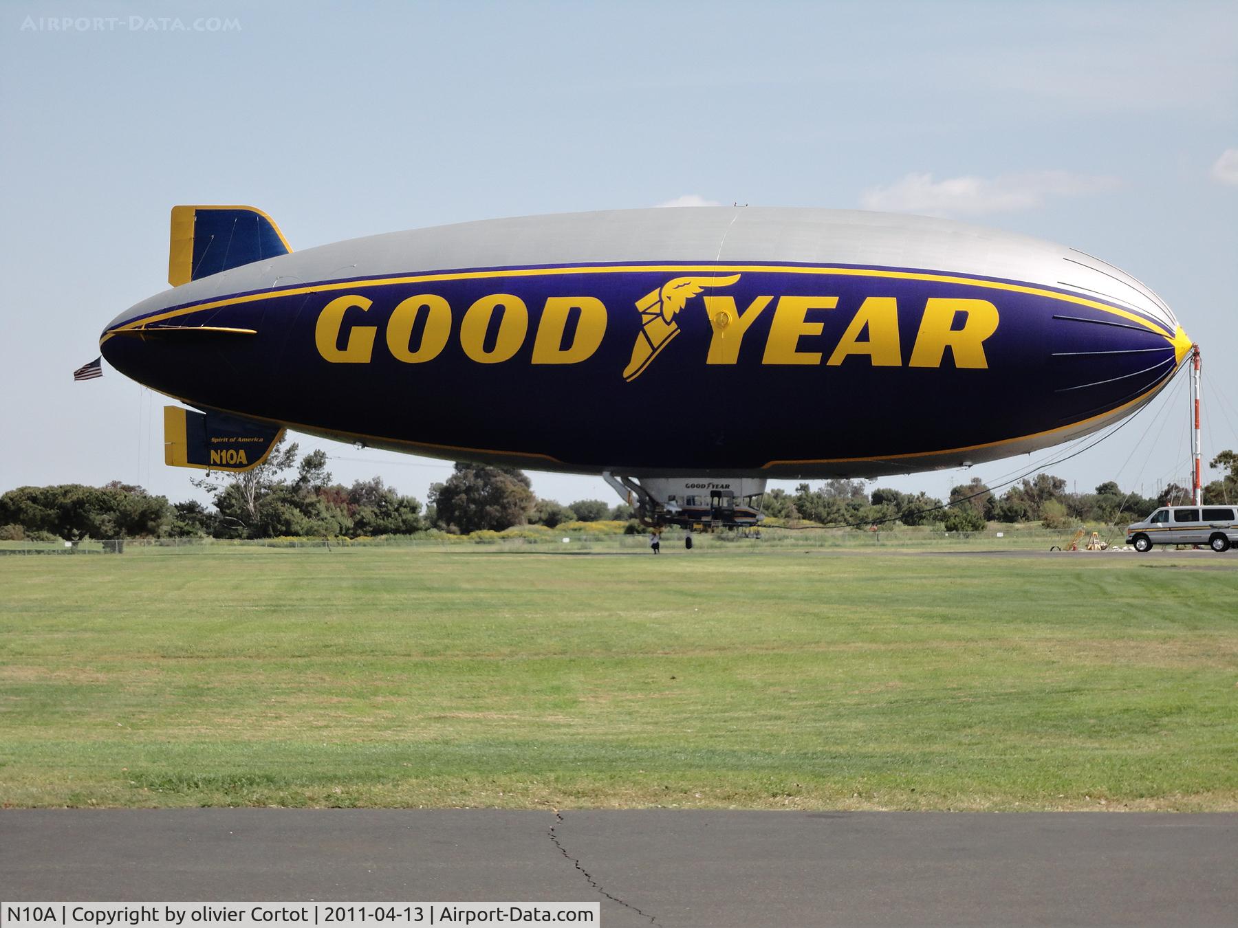 N10A, Goodyear GZ-20A C/N C64, Based in L.A., you can pay for a ride if you want...
