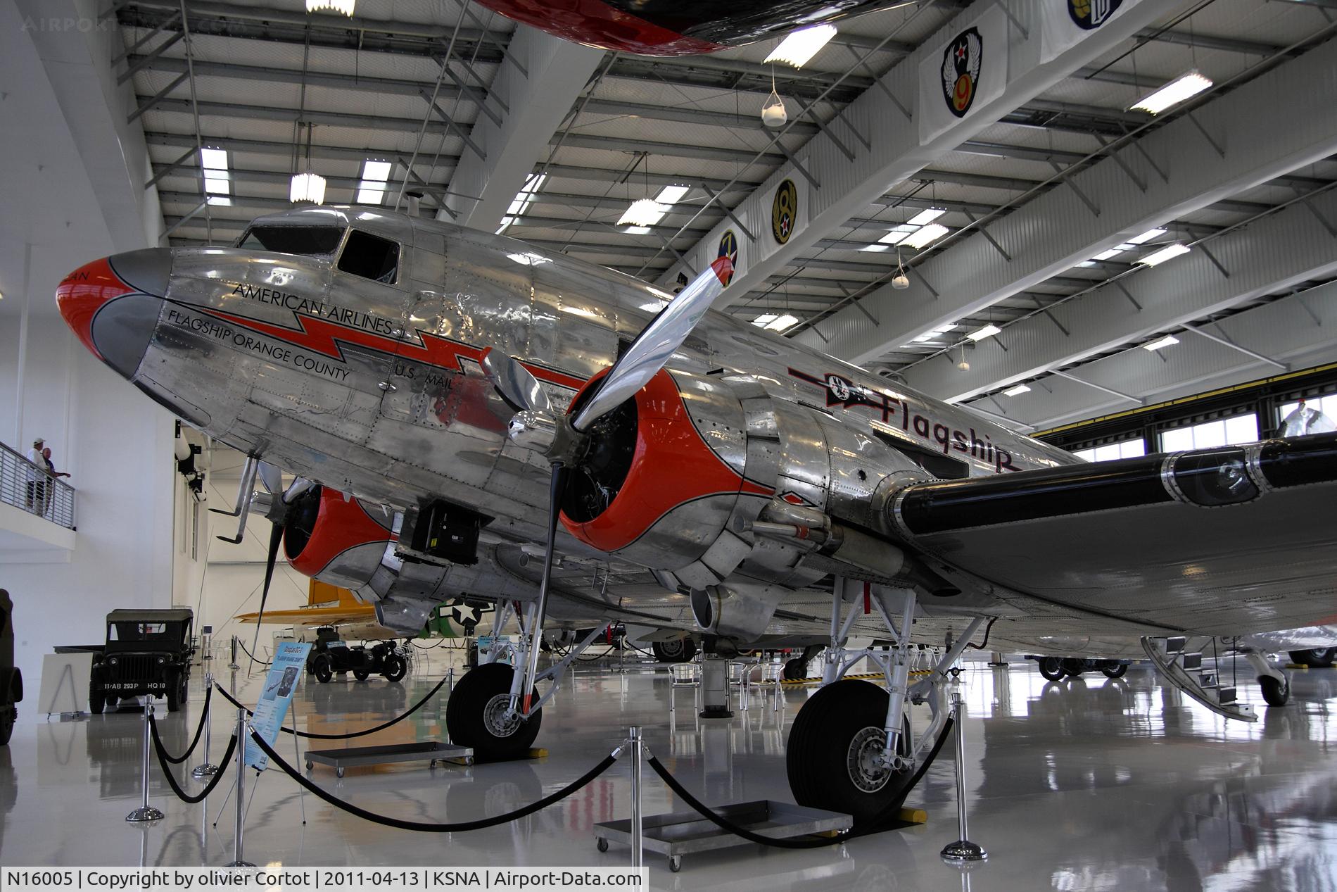 N16005, 1942 Douglas DC3C-S1C3G (C-47A) C/N 19394, Lyons air museum. All aircrafts in the museum are in flyable condition.