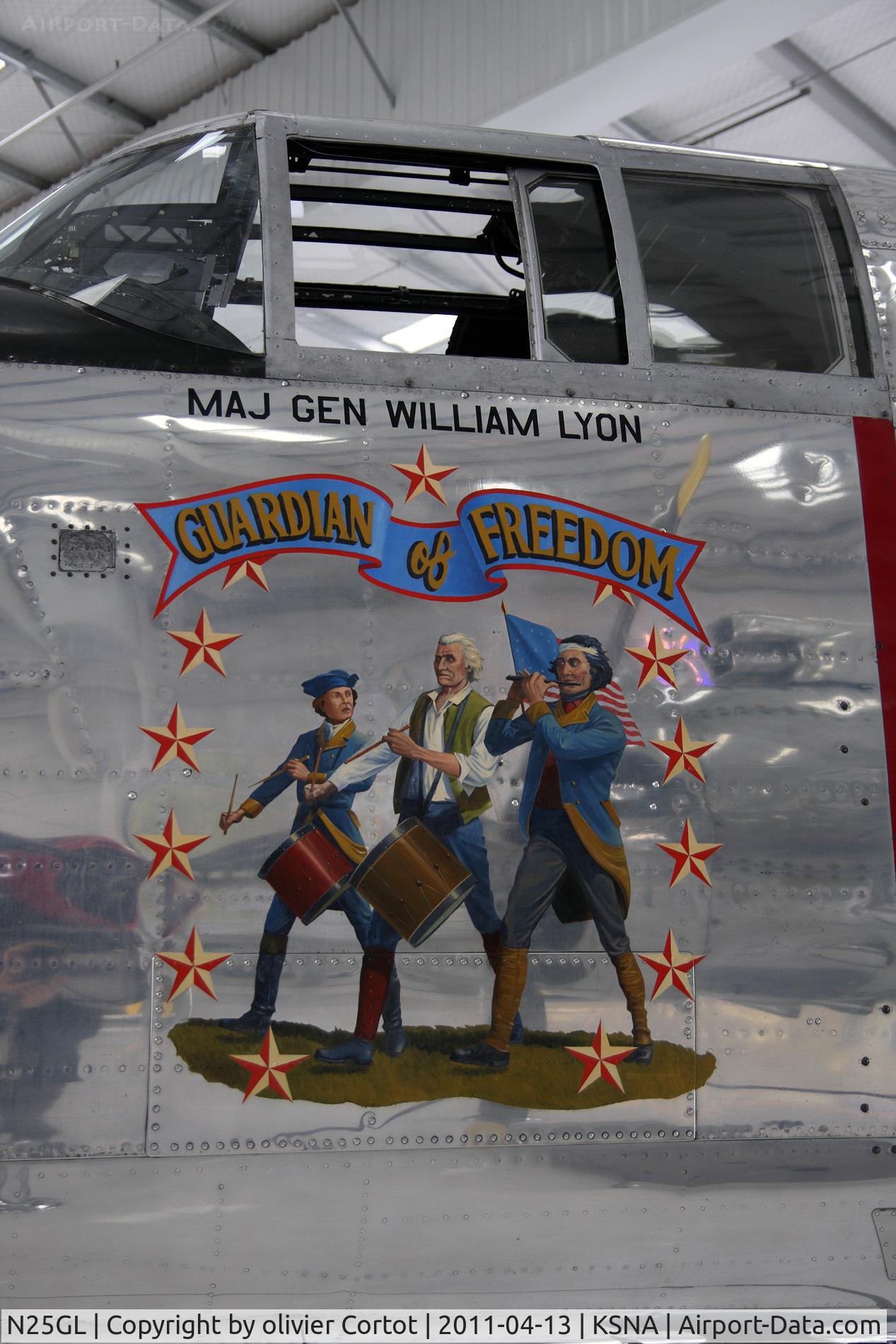 N25GL, 1944 North American TB-25N Mitchell C/N 44-29465 (108-32740), Nose-art close-up