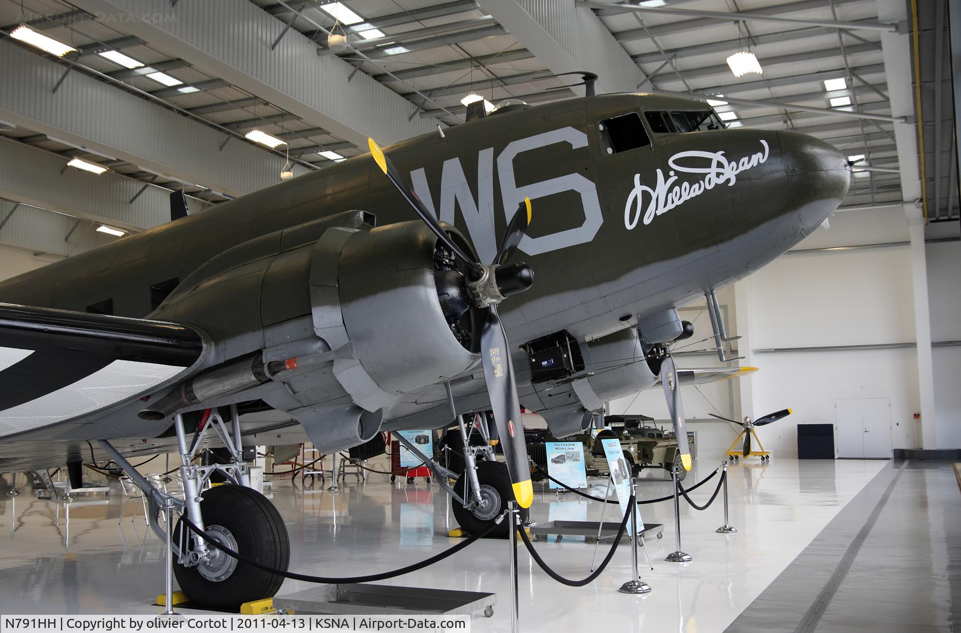 N791HH, 1944 Douglas DC3C-R-1830-90C C/N 33123, Lyons Air Museum