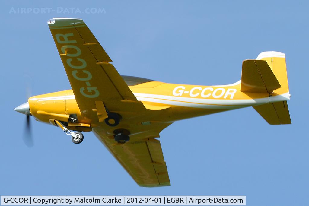 G-CCOR, 2005 Sequoia F8L Falco C/N PFA 100-10588, Falco F8L, Breighton Airfield's 2012 April Fools Fly-In.