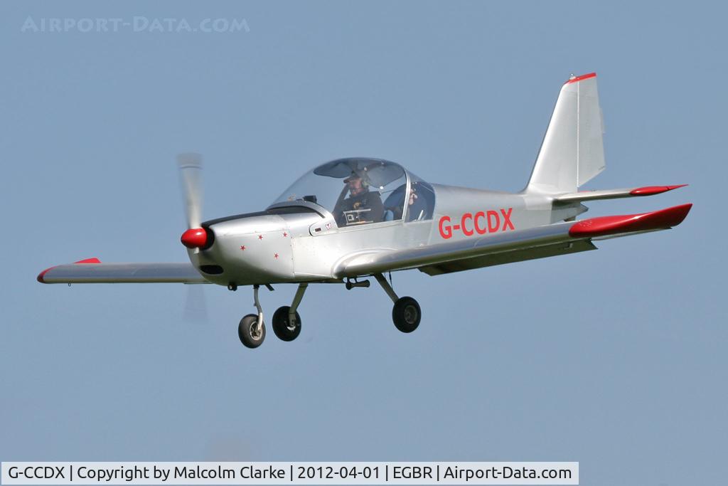 G-CCDX, 2003 Aerotechnik EV-97 Eurostar C/N PFA 315-14013, Aerotechnik EV-97 Eurostar, Breighton Airfield's 2012 April Fools Fly-In.