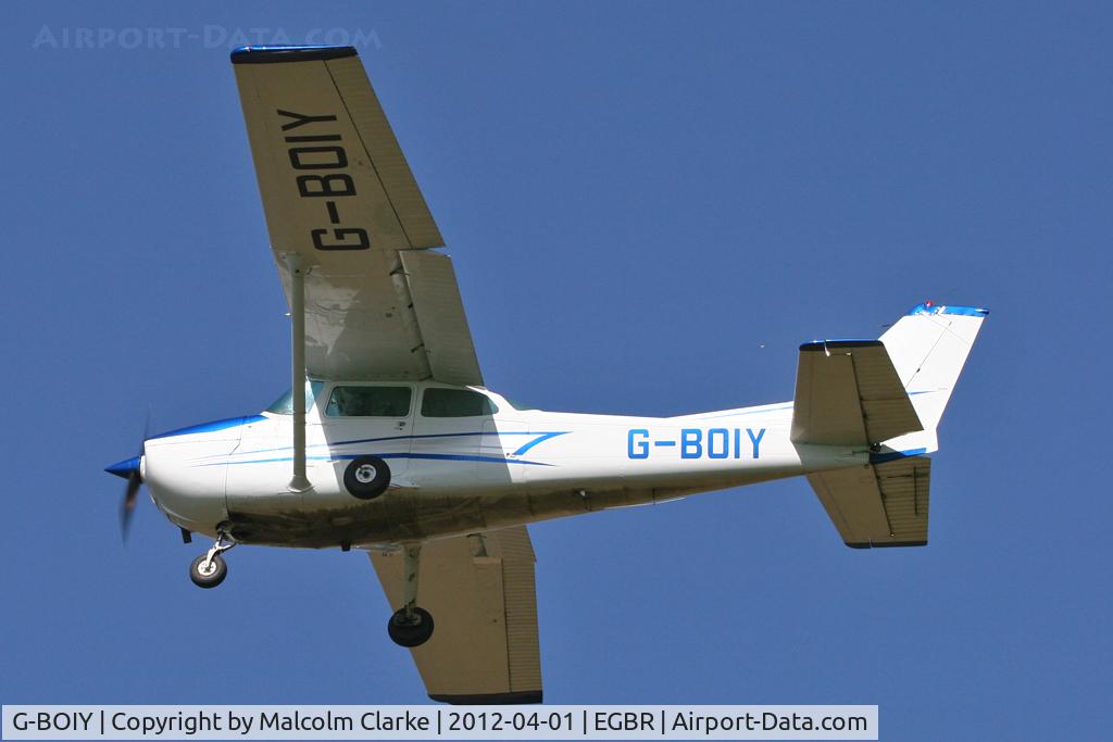 G-BOIY, 1976 Cessna 172N C/N 172-67738, Cessna 172N, Breighton Airfield's 2012 April Fools Fly-In.