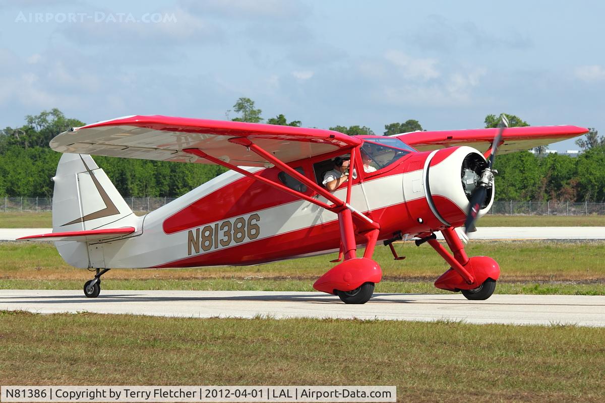 N81386, 1946 Fairchild 24W-46 C/N W46286, 1946 Fairchild 24W-46, c/n: W46286 at 2012 Sun N Fun