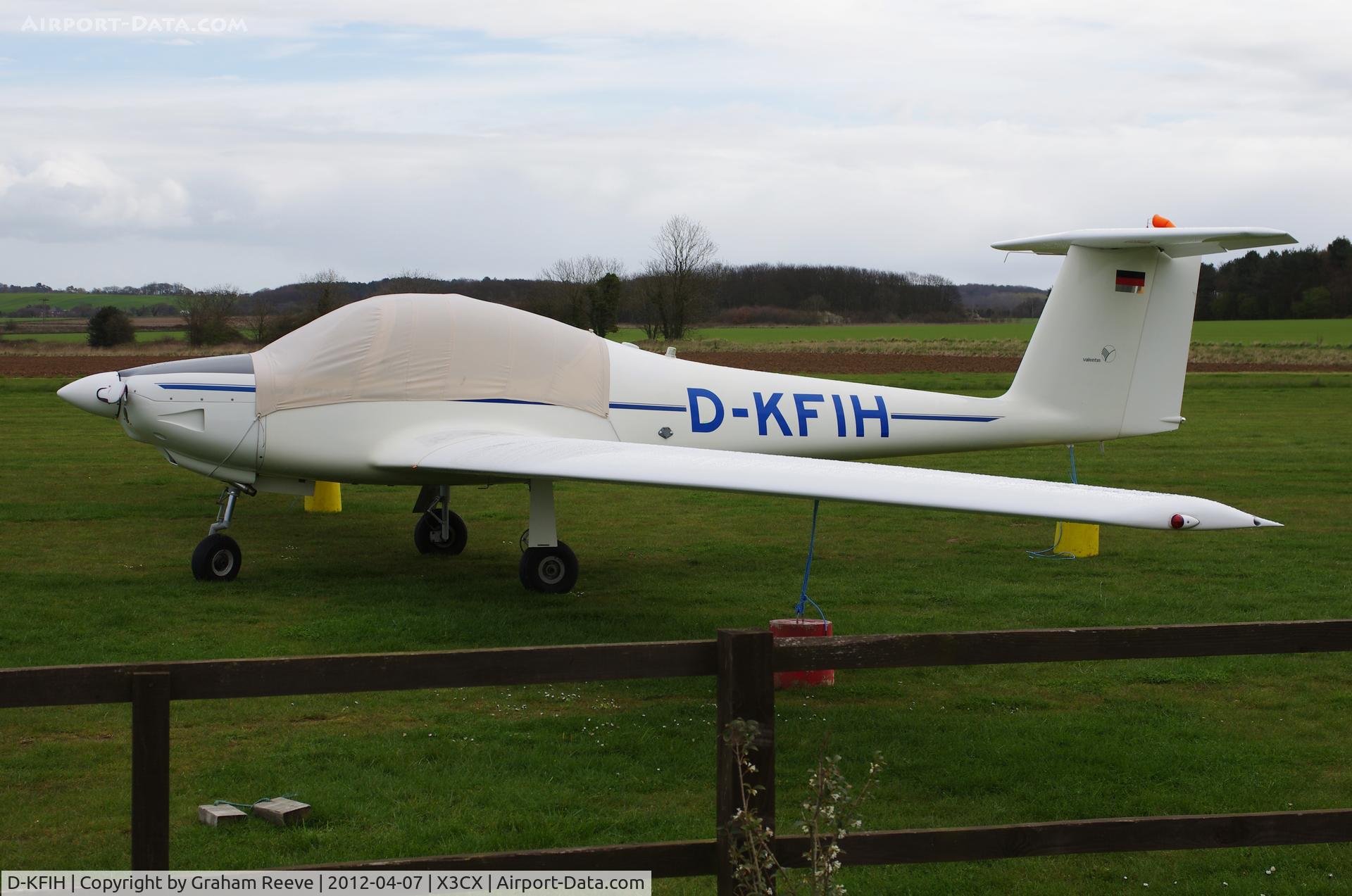 D-KFIH, Valentin Taifun 17E C/N 1057, Parked at Northrepps.