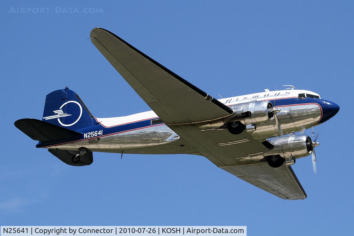 N25641, 1943 Douglas DC3C-S4C4G (C-47) C/N 9059, EAA Airventure 2010.