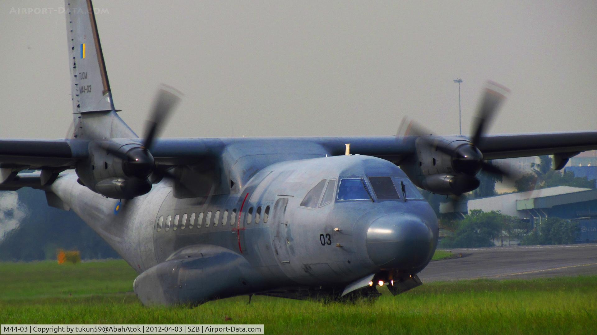 M44-03, CASA CN-235-220M C/N N036, Royal Malaysian Air Force