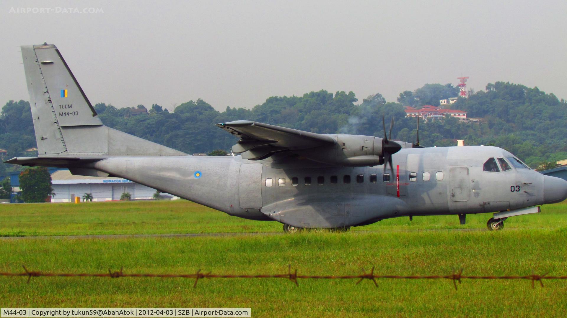 M44-03, CASA CN-235-220M C/N N036, Royal Malaysian Air Force