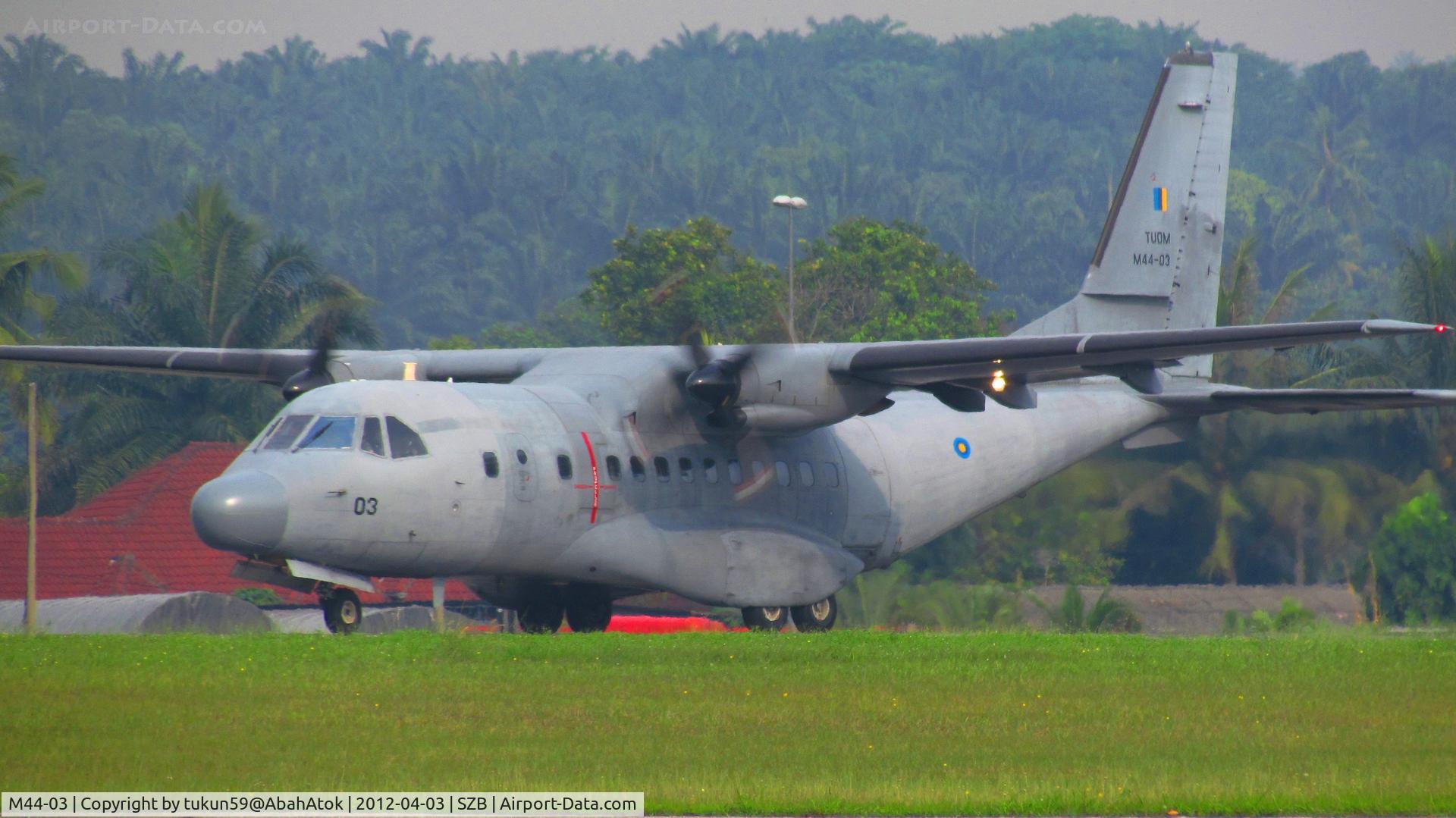 M44-03, CASA CN-235-220M C/N N036, Royal Malaysian Air Force