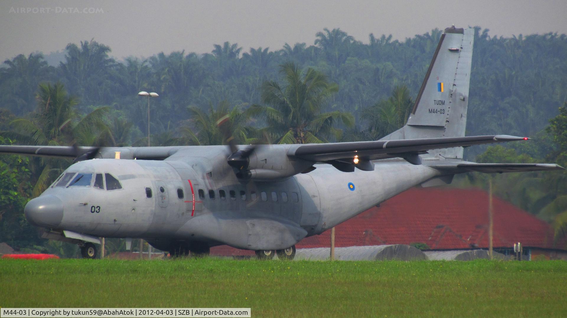 M44-03, CASA CN-235-220M C/N N036, Royal Malaysian Air Force