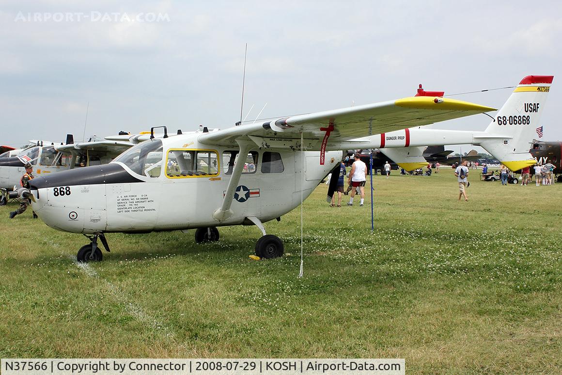N37566, 1967 Cessna M337B (O-2A) Super Skymaster C/N 337M-0157 (68-6868), EAA Airventure 2008.