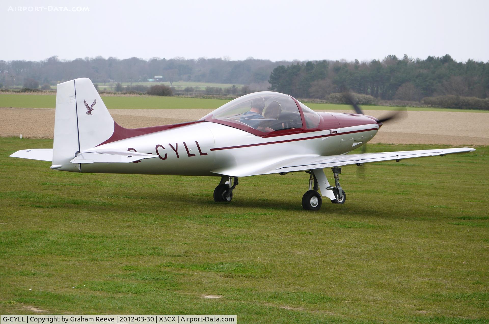 G-CYLL, 2006 Sequoia F-8L C/N PFA 100-14572, About to depart.