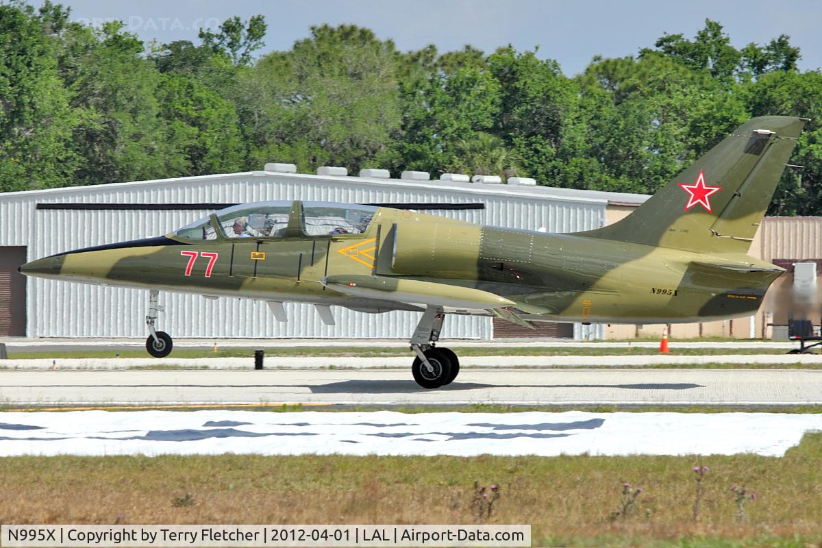 N995X, 1983 Aero L-39C Albatros C/N 332507, 1983 Aero Vodochody L39C, c/n: 332507 at 2012 Sun N Fun