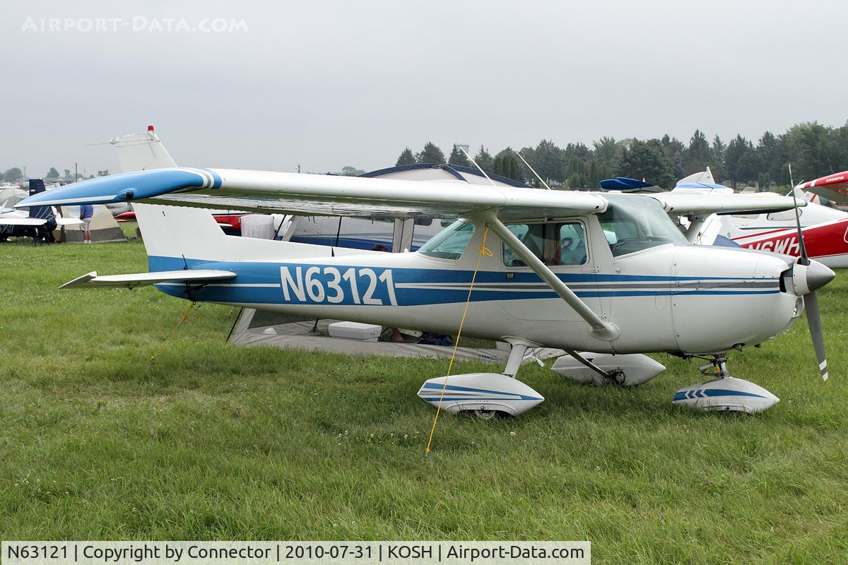 N63121, 1975 Cessna 150M C/N 15077117, EAA Airventure 2010.