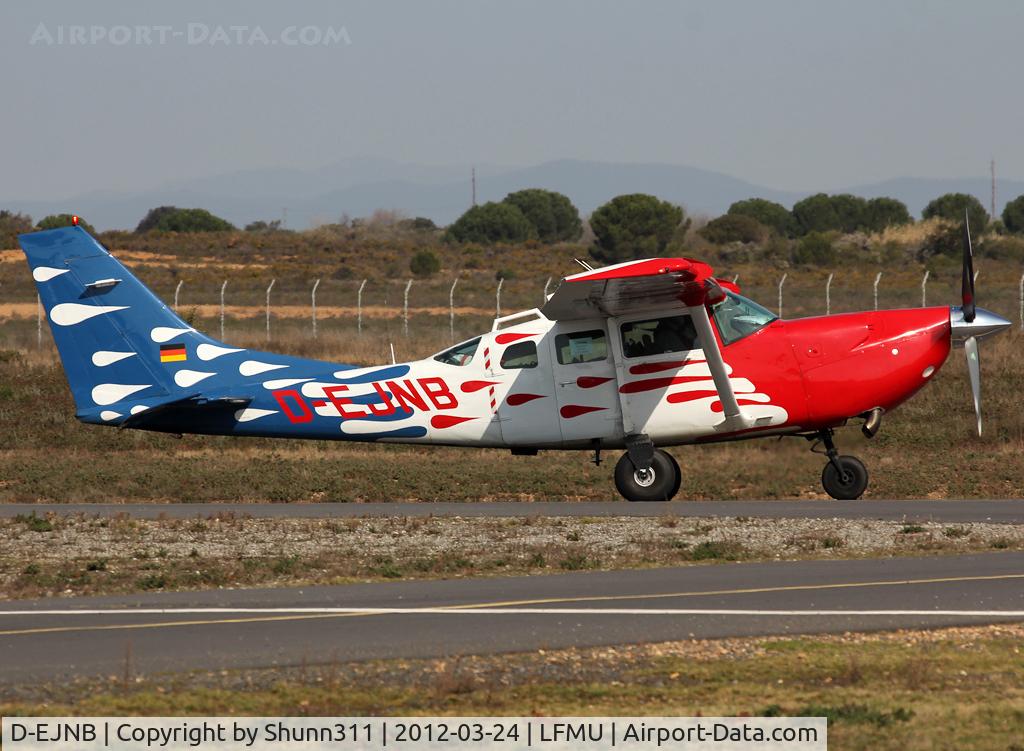 D-EJNB, 1980 Cessna U206G/Soloy Turbine 206 Stationair C/N U20606560, Taxiing rwy 29 for departure...