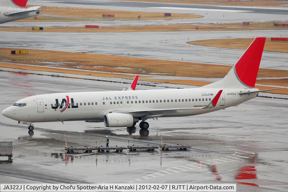 JA322J, 2009 Boeing 737-846 C/N 35351, NikonD200+TAMRON AF 200-500mm F/5-6.3 LD IF