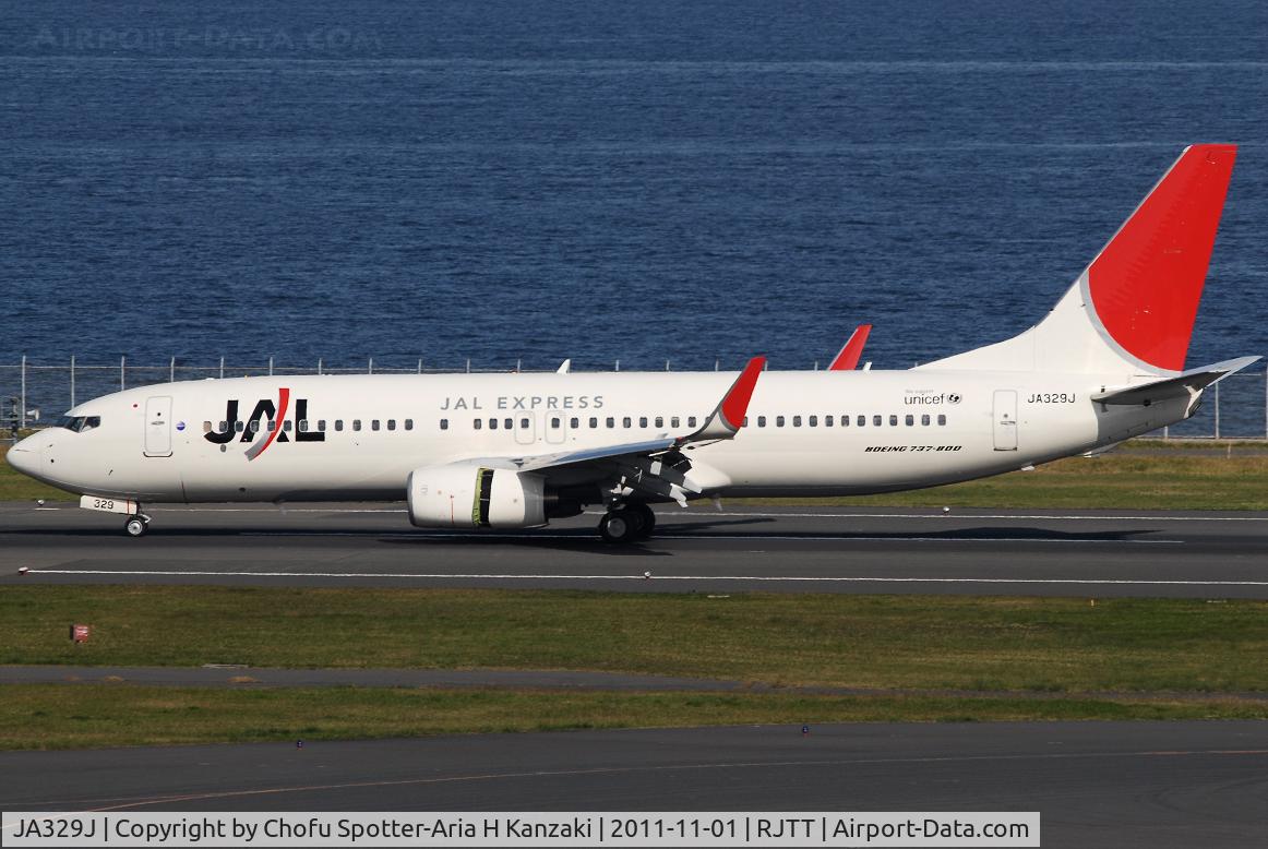 JA329J, 2010 Boeing 737-846 C/N 35358, NikonD200+TAMRON AF 200-500mm F/5-6.3 LD IF