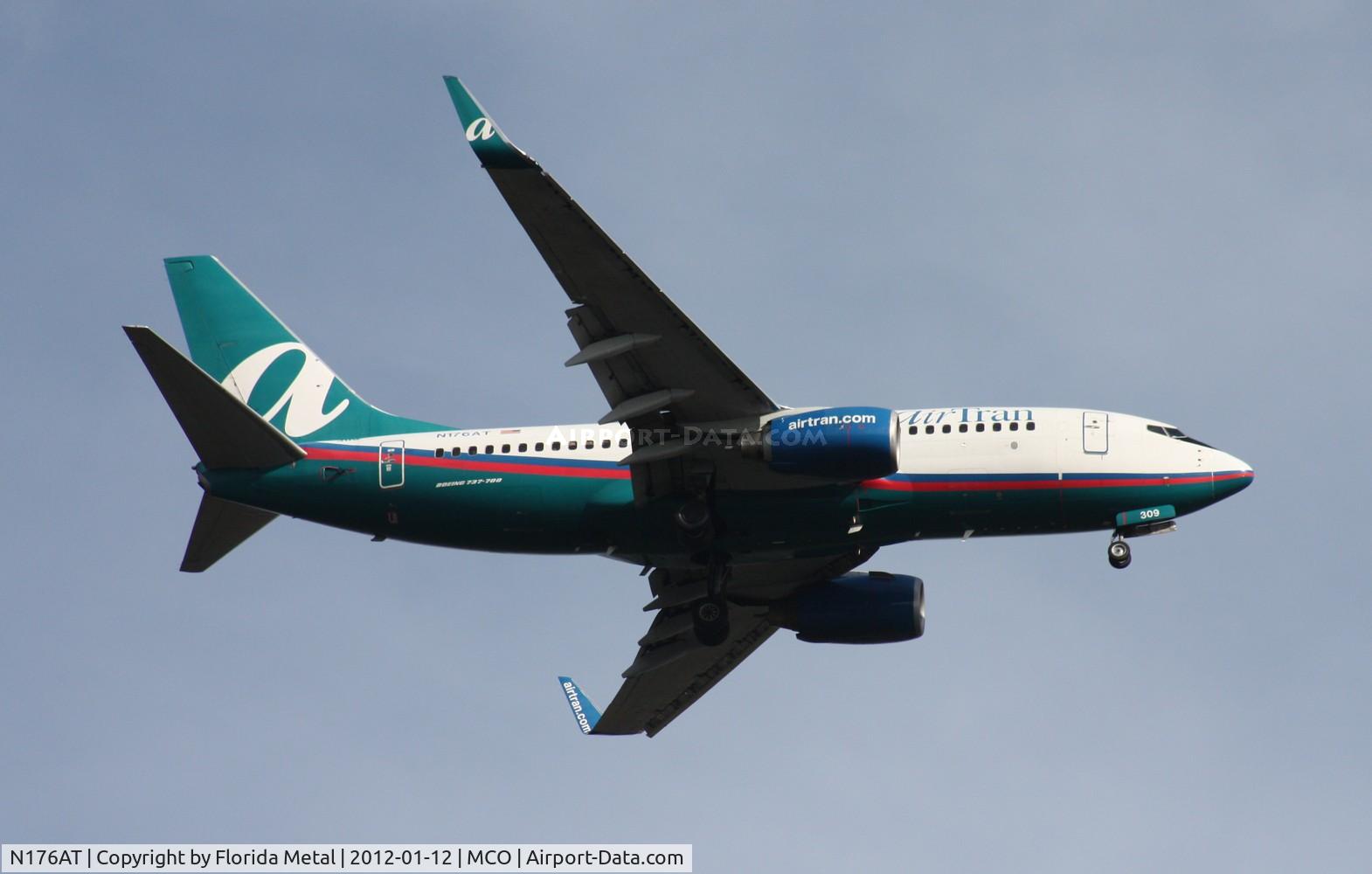 N176AT, 2005 Boeing 737-76N C/N 32654, Air Tran 737