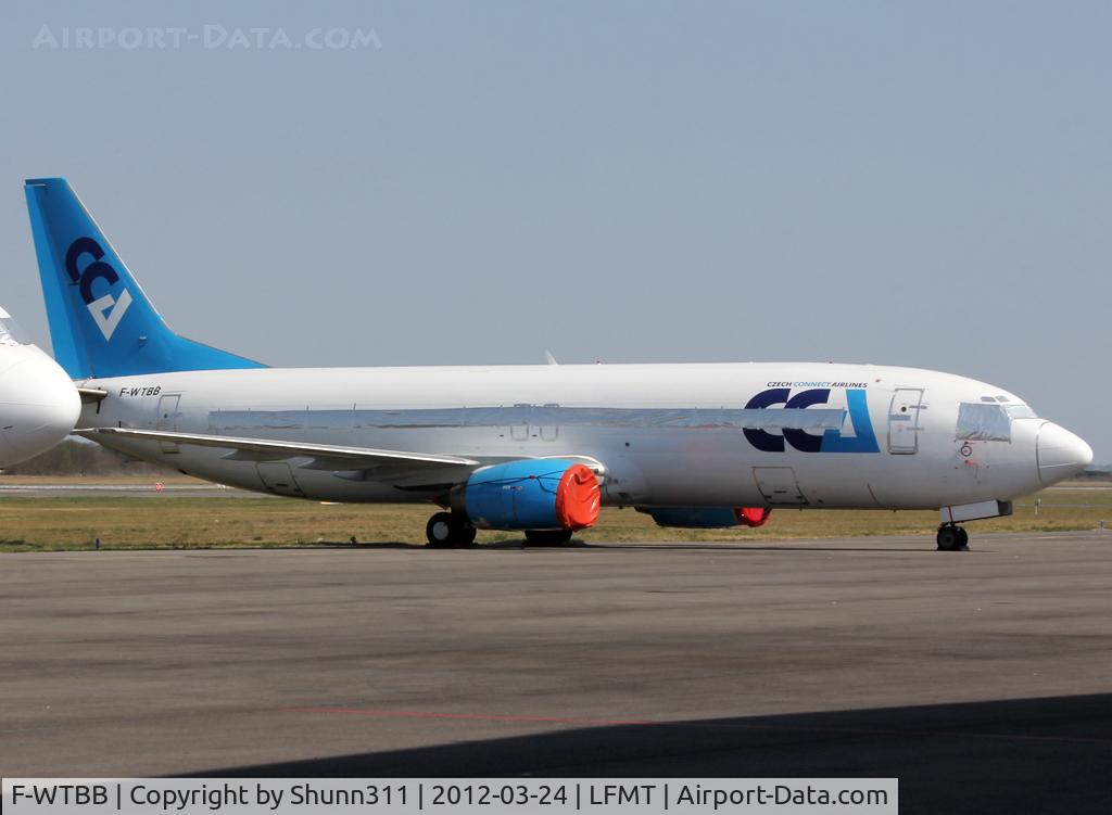 F-WTBB, 1991 Boeing 737-42C C/N 24813/2062, Ex. OK-CCB and now stored...