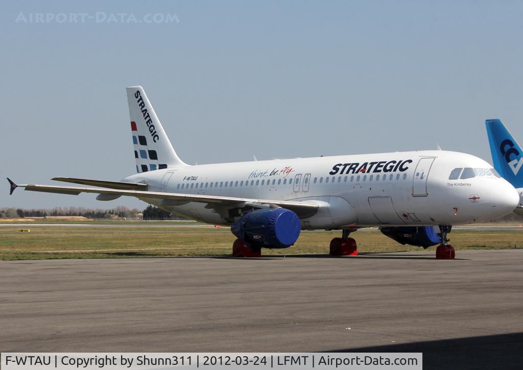F-WTAU, 1991 Airbus A320-212 C/N 190, Ex. VH-YQA and now stored at MPL...