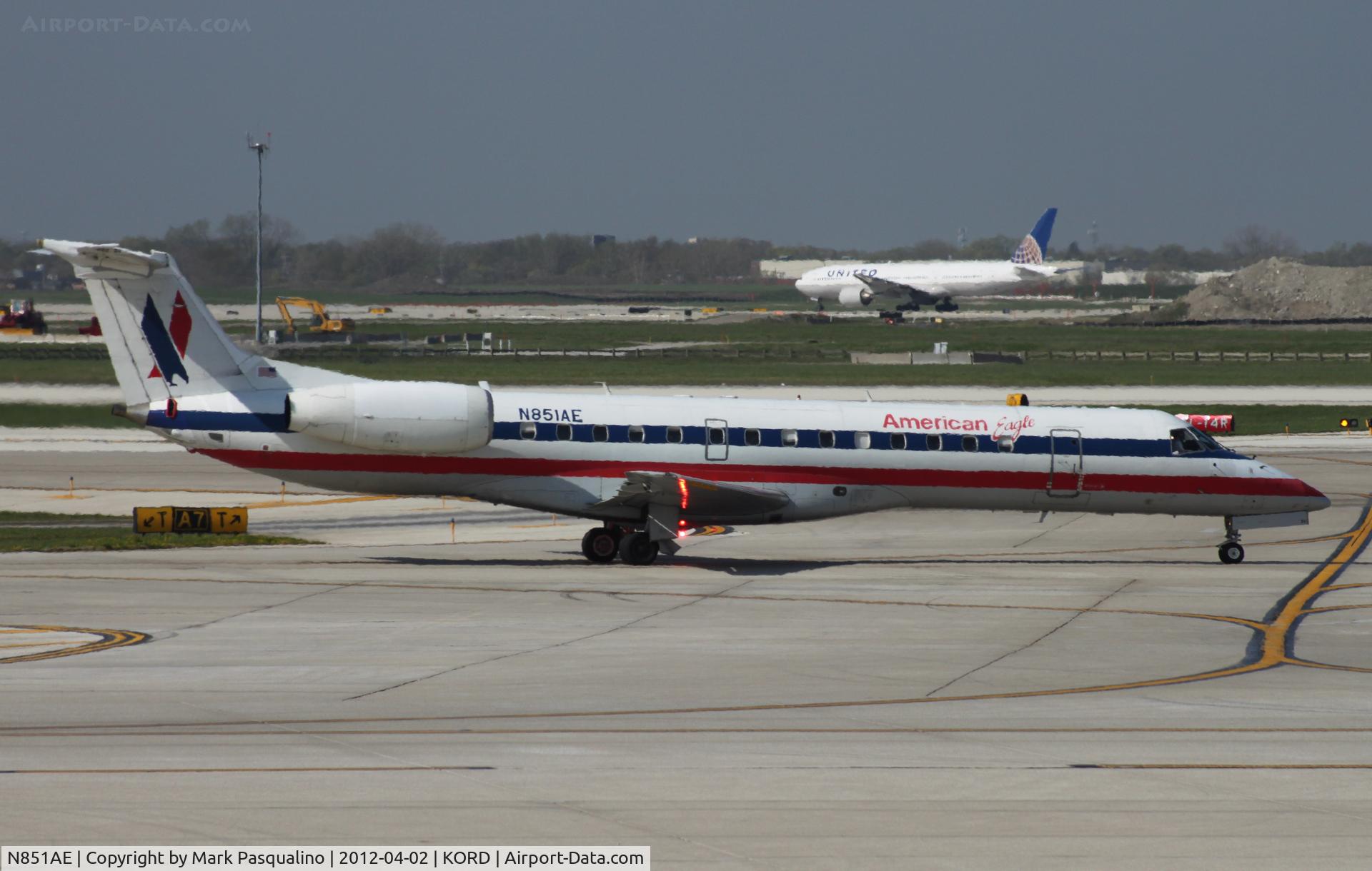 N851AE, 2003 Embraer ERJ-140LR (EMB-135KL) C/N 145734, EMB-135KL