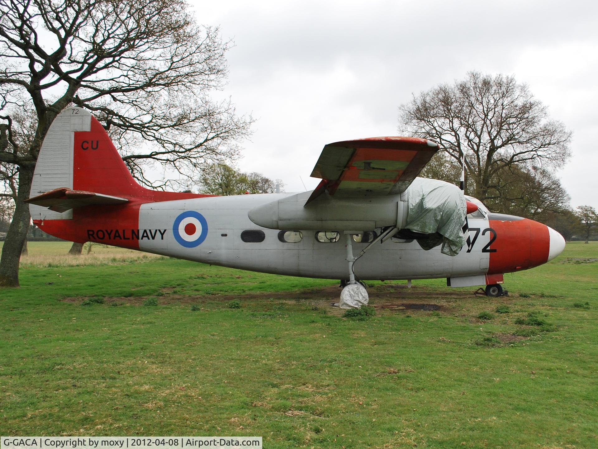 G-GACA, 1952 Percival P-57 Sea Prince T1 C/N P57/58, Percival Sea Prince T.1 ex WP308 750 Sqdn., at the Gatwick Aviation Museum.