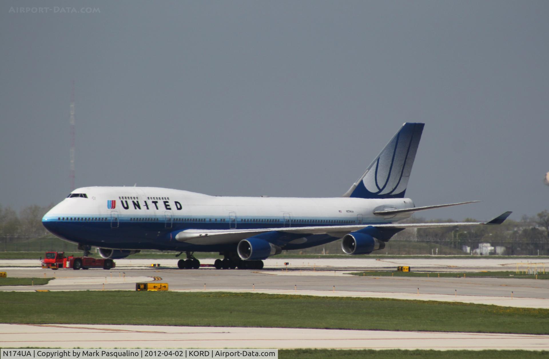 N174UA, 1990 Boeing 747-422 C/N 24381, Boeing 747-400