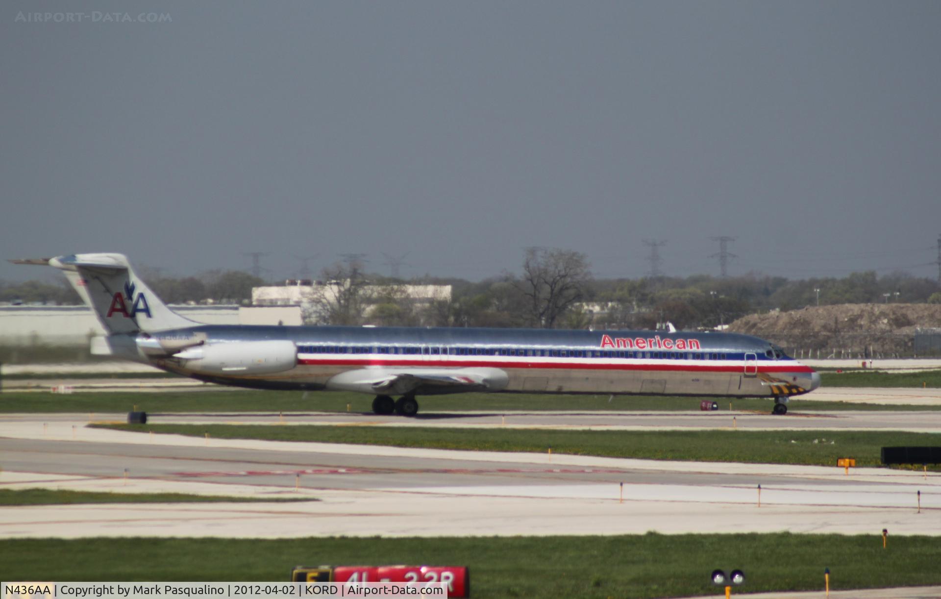 N436AA, 1987 McDonnell Douglas MD-83 (DC-9-83) C/N 49454, MD-83