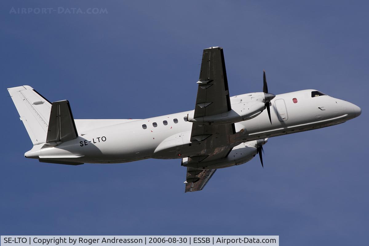 SE-LTO, 1985 Saab 340A C/N 340A-074, Take-off runway 12
