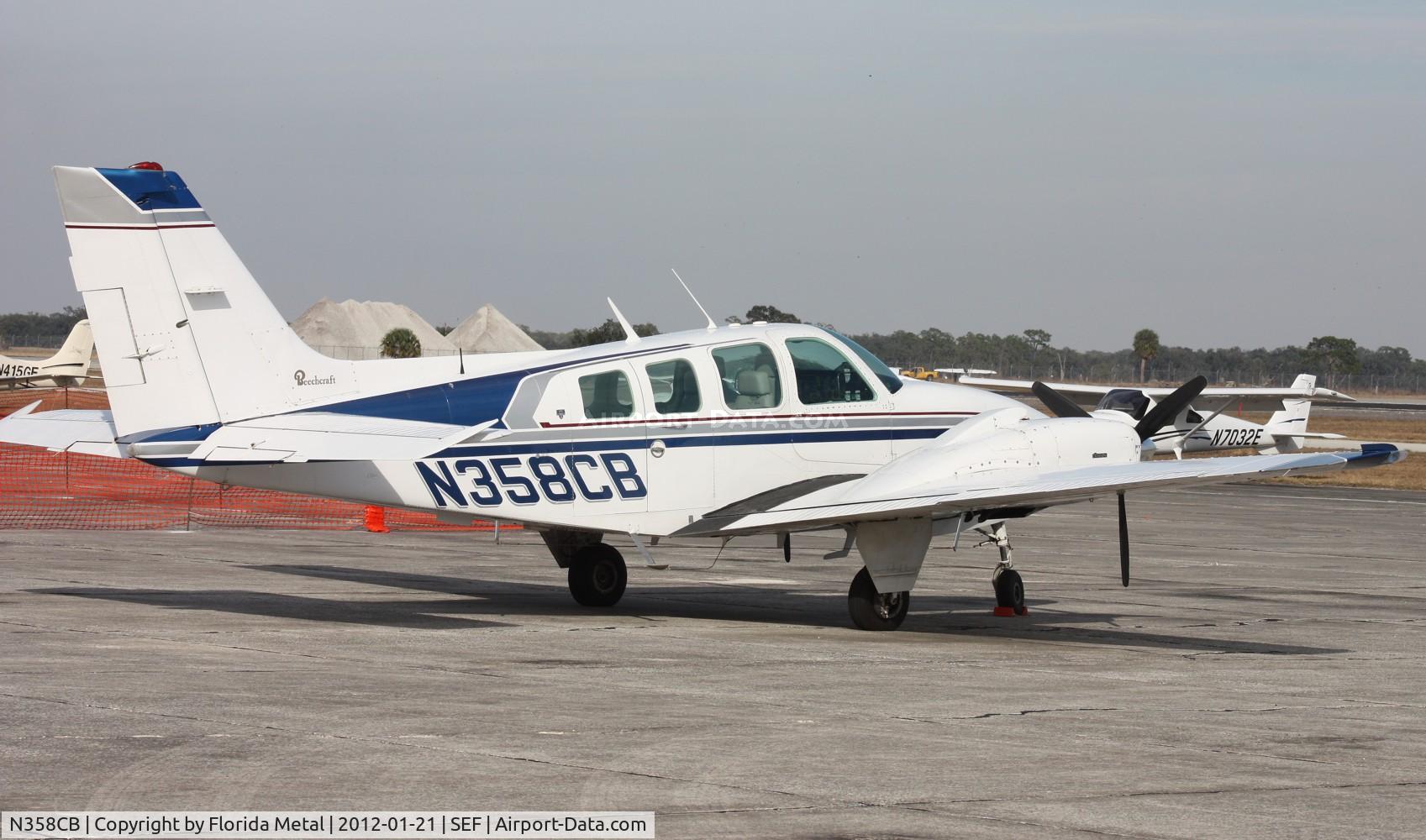 N358CB, 1978 Beech 58 Baron C/N TH-985, Beech 58