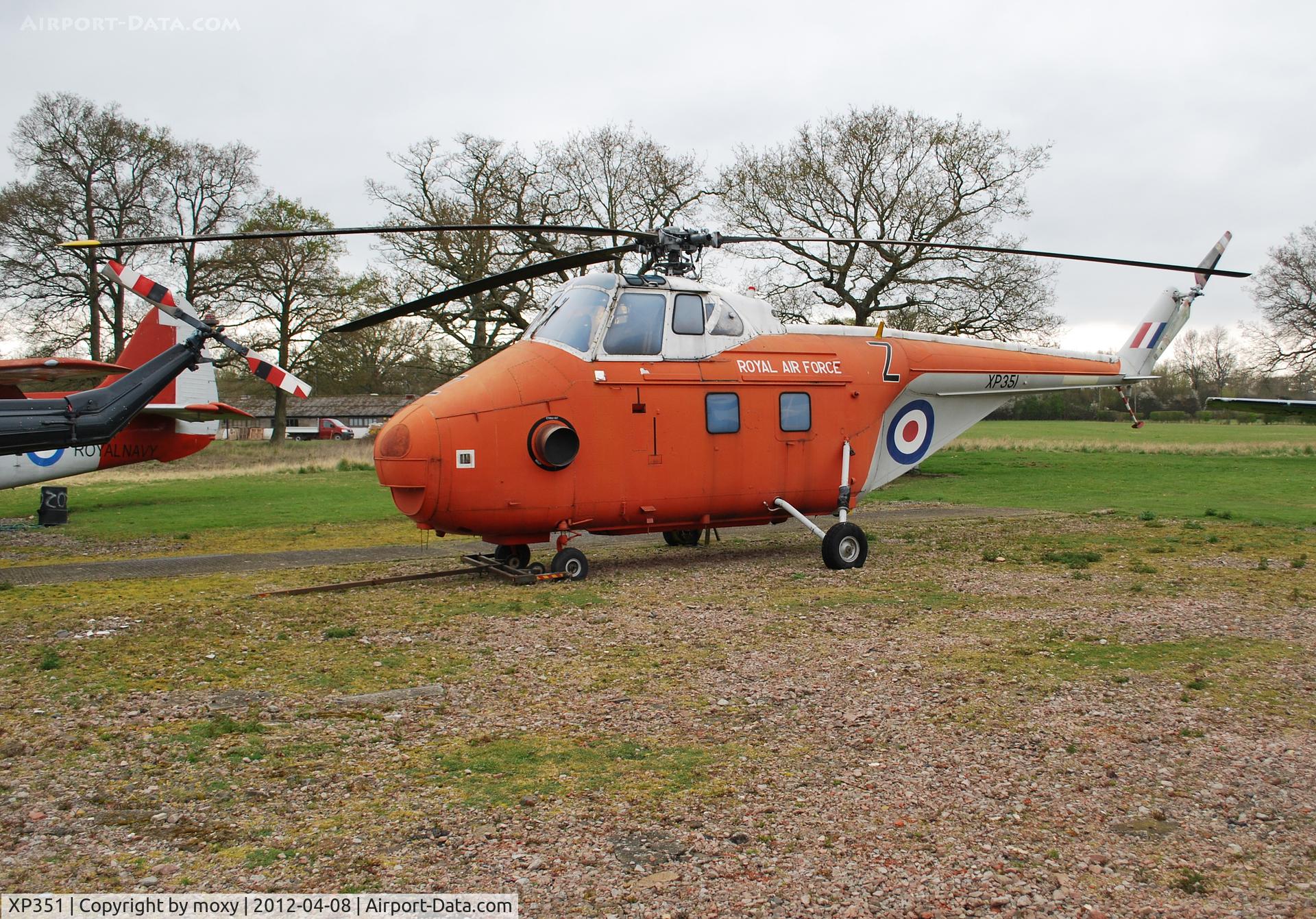 XP351, 1962 Westland Whirlwind HAR.10 C/N WA367, Westland Whirlwind HAR.10  at the Gatwick Aviation Museum
