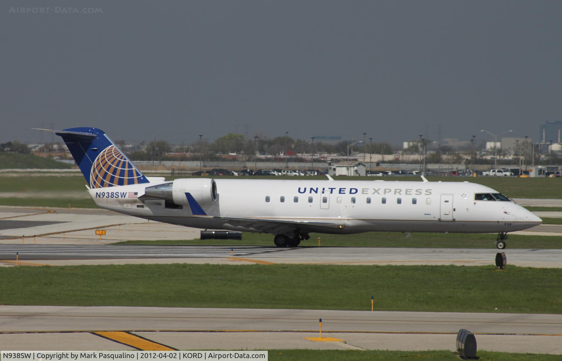N938SW, 2003 Bombardier CRJ-200LR (CL-600-2B19) C/N 7741, CL-600-2B19