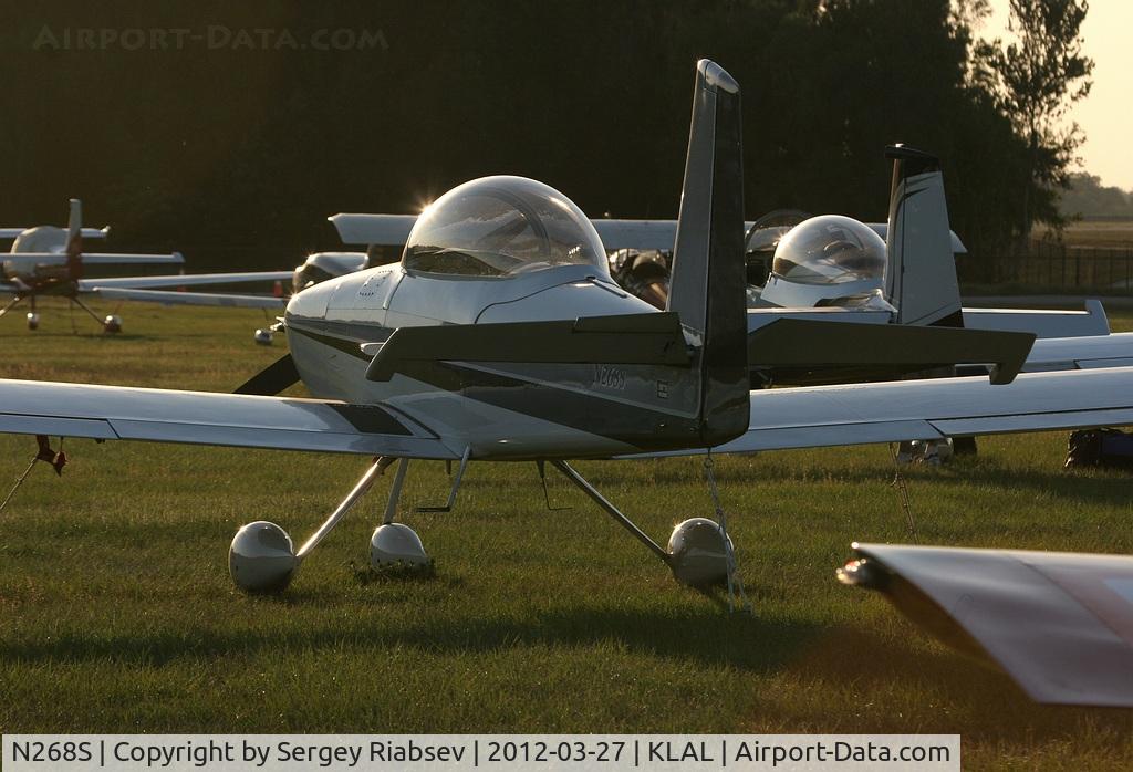 N268S, 2002 Vans RV-8A C/N 80682, Sun-n-fun 2012.