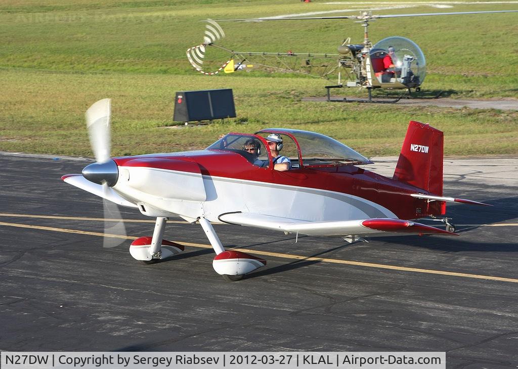 N27DW, 1975 Thorp T-18 Tiger C/N 94, Sun-n-fun 2012.
