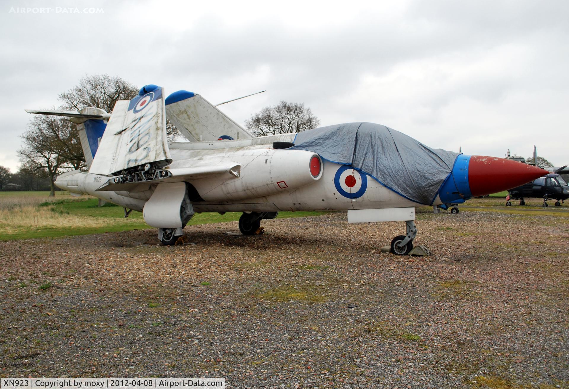 XN923, 1962 Blackburn Buccaneer S.1 C/N B3-03-61, Buccaneer S.1 at the Gatwick Aviation Museum