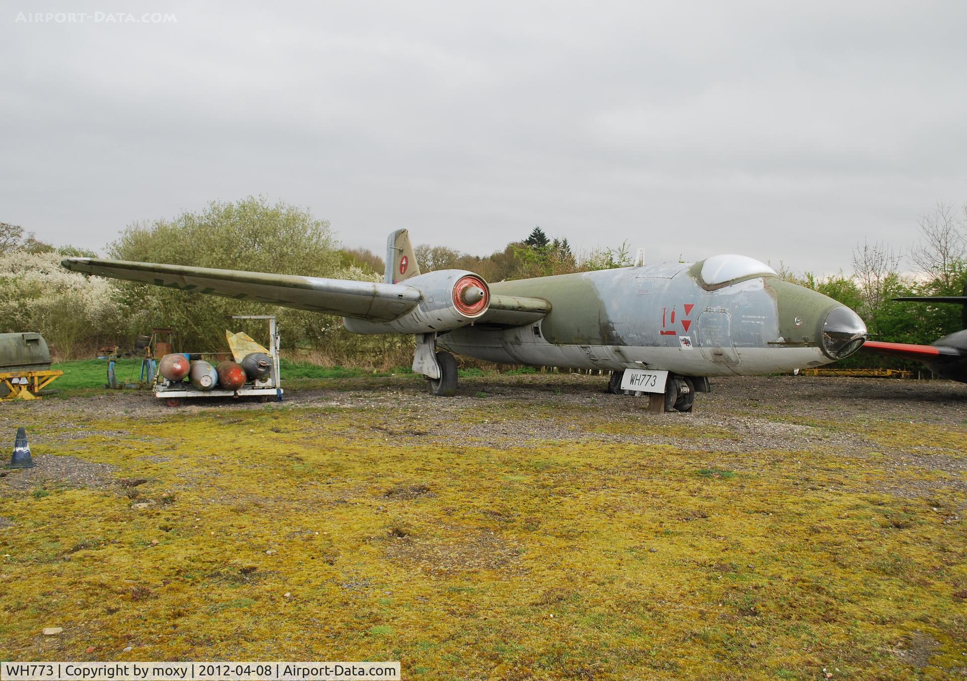 WH773, 1953 English Electric Canberra PR.7 C/N EEP73110, Canberra PR.7 at the Gaewick Aviation Museum