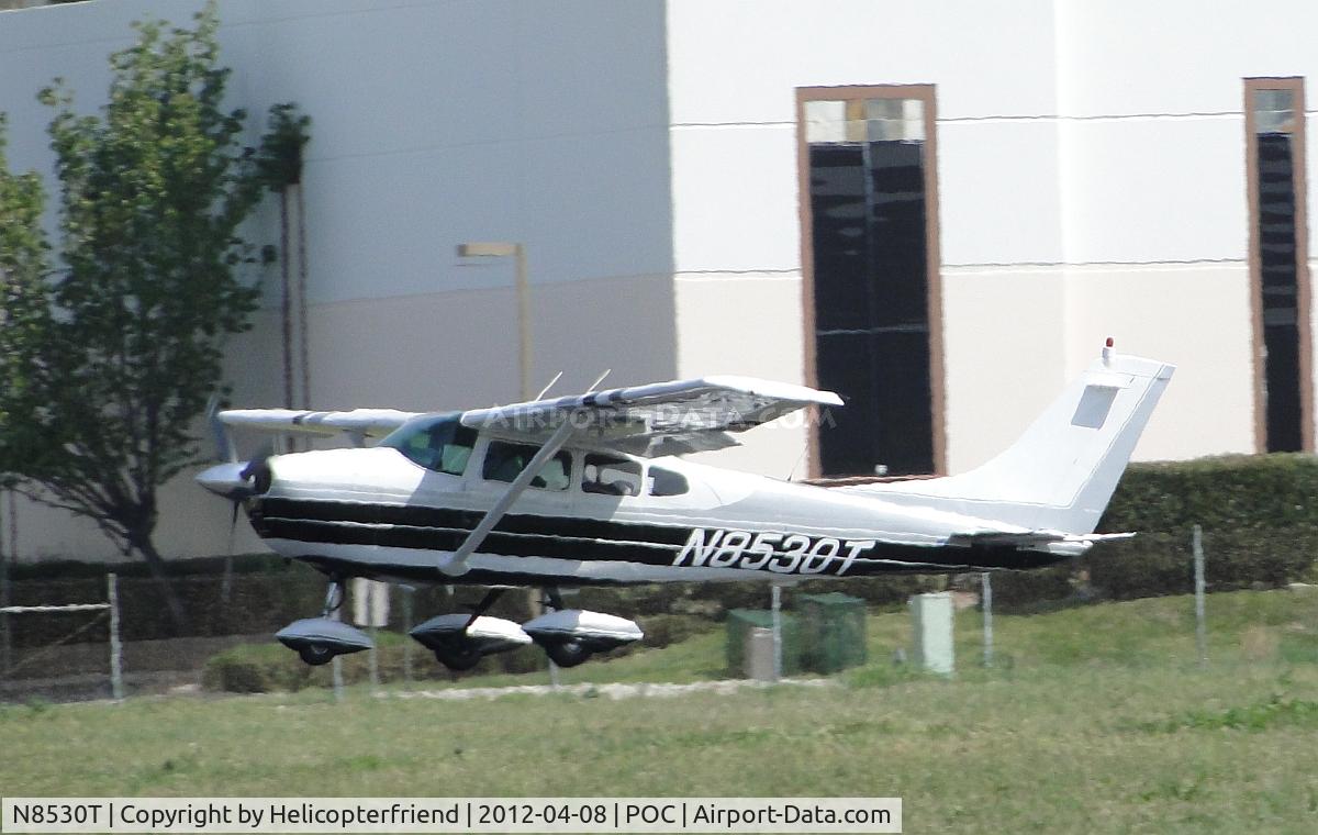 N8530T, 1959 Cessna 182C Skylane C/N 52430, Almost down on 26R