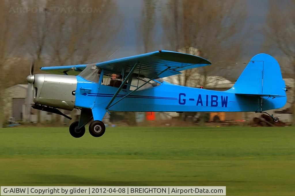 G-AIBW, 1946 Auster J-1N Alpha C/N 2158, Off for some local flying