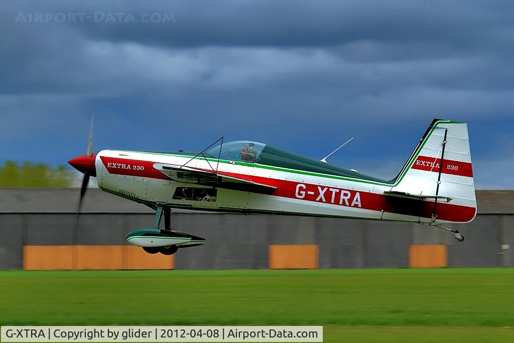 G-XTRA, 1987 Extra EA-230 C/N 12A, Always nice to see this one!