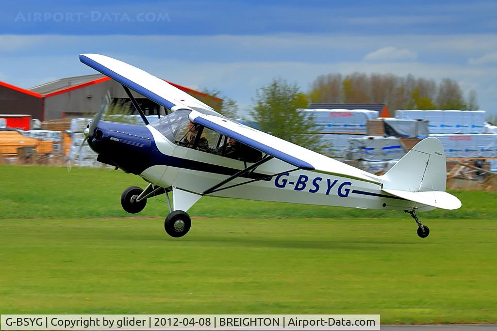 G-BSYG, 1947 Piper PA-12 Super Cruiser C/N 12-2106, Local favourite