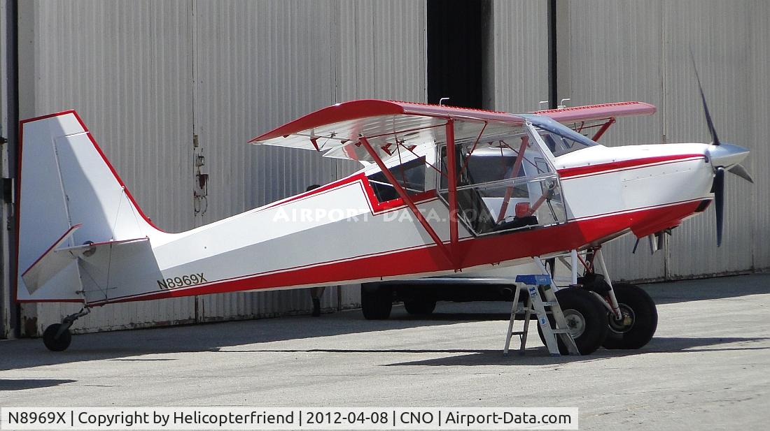 N8969X, 2009 Just Aircraft Highlander C/N JAESC0155, Being made ready for flight