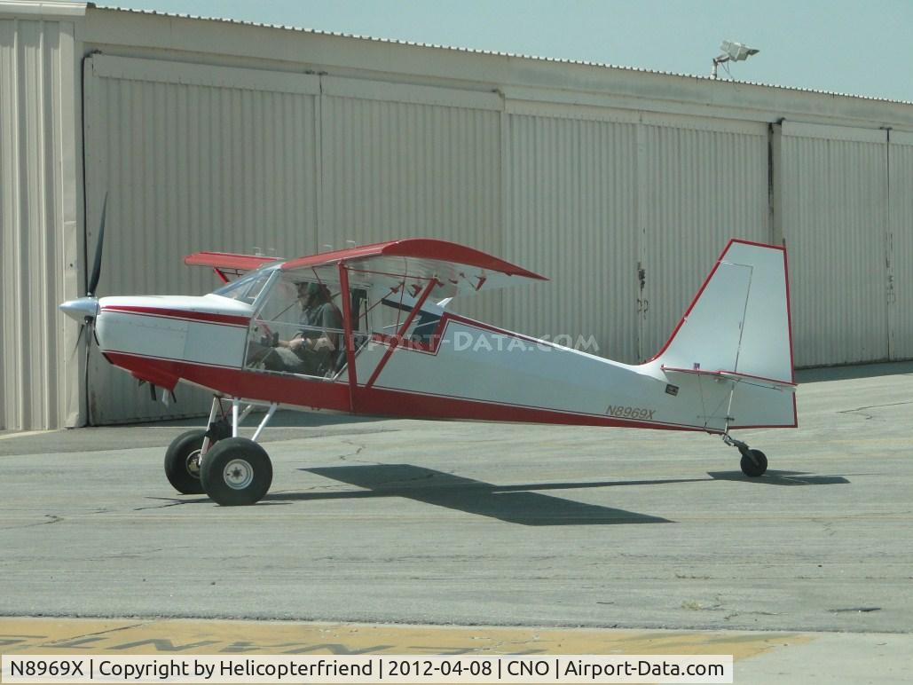 N8969X, 2009 Just Aircraft Highlander C/N JAESC0155, Taxiing towards the runway