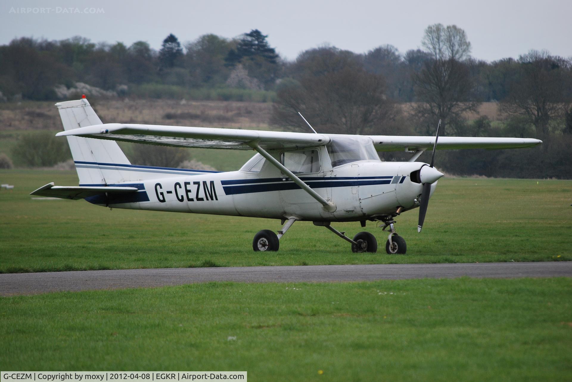 G-CEZM, 1981 Cessna 152 C/N 15285179, Cessna 152 at Redhill Ex N6167Q