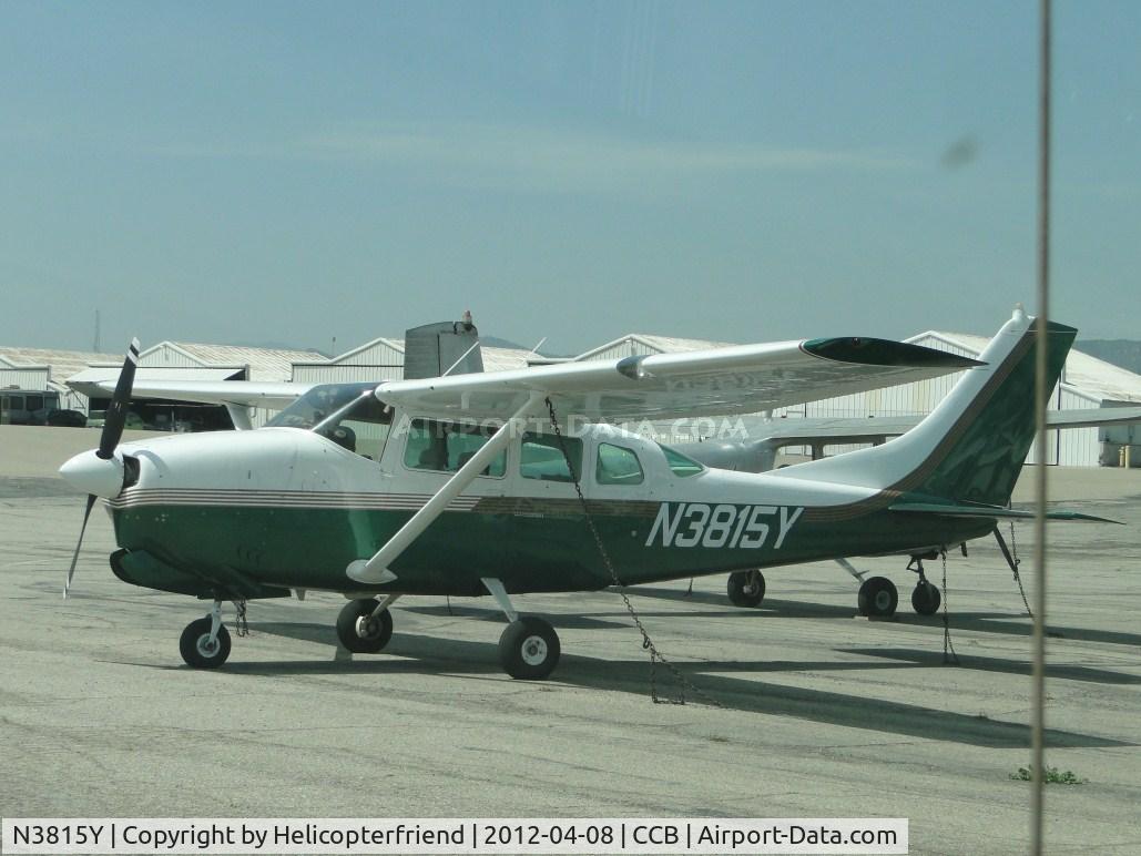 N3815Y, 1964 Cessna 210D Centurion C/N 21058315, Parked at Foothill Aircraft Sales & Service